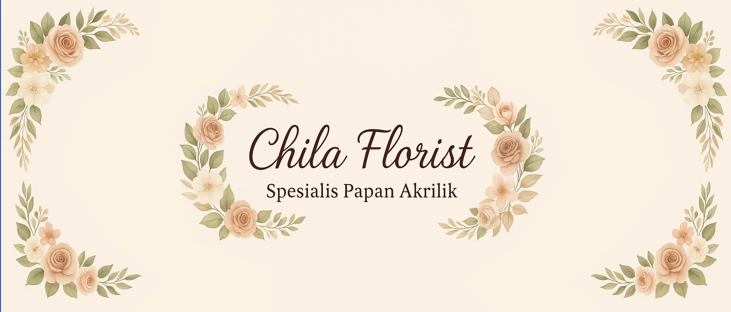 Papan Ucapan Akrilik Bogor